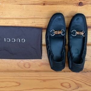 Gucci Shoes - Gucci Bamboo Horsebit Driver Loafer Black - Size 8 Gucci Shoes - Gucci Bamboo Horsebit Driver Loafer Black - Size 8